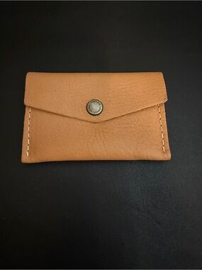Portland Leather Goods PLG Almond Mini Envelope Unicorn NEW